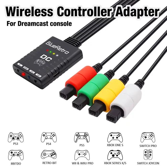 Contrôleur sans fil pour Console Sega DreamCast BlueRetro