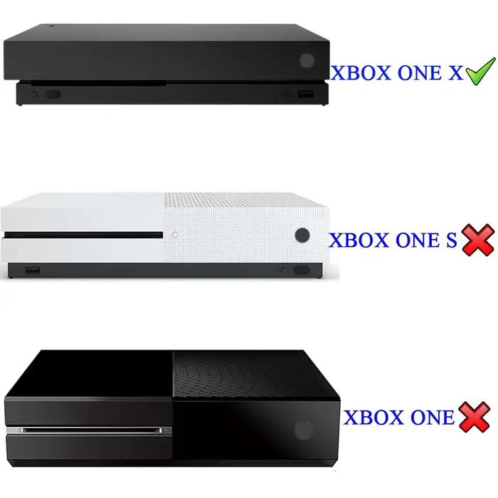 Support de console vertical noir eXtremeRate pour Xbox One X