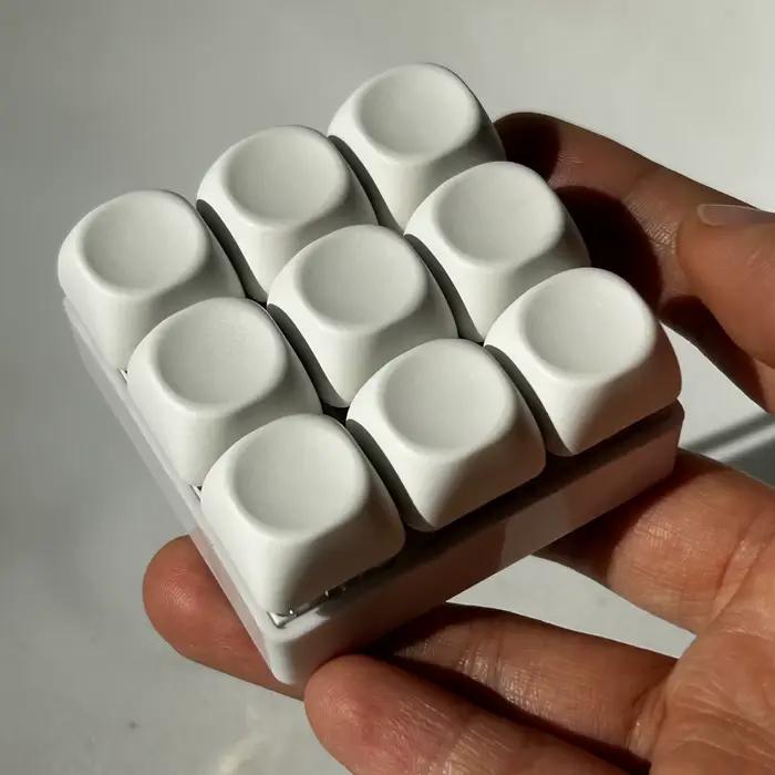 Testeur d'arbre de porte-clés de clavier à 4/9 boutons