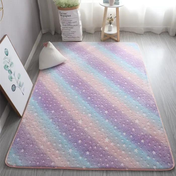 Tapis de zone uniques qui brillent dans la nuit