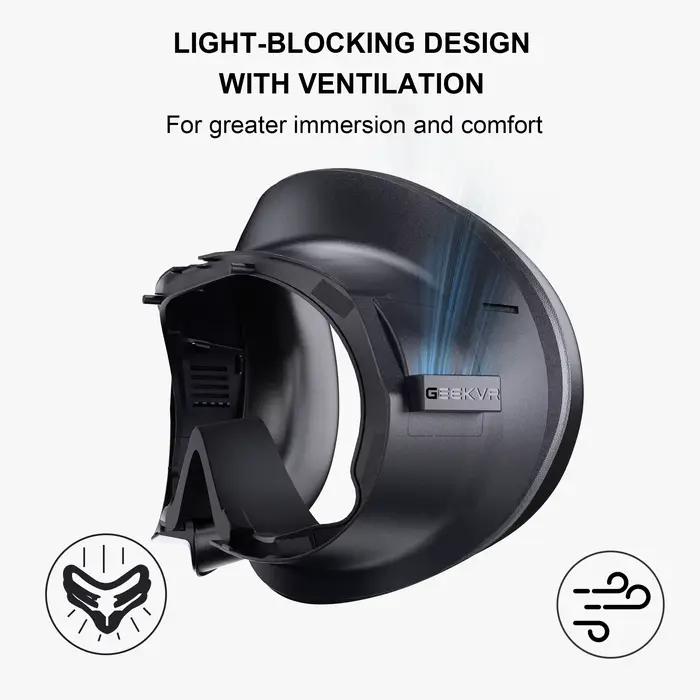 Masque facial et sangle de tête GEEKVR pour Pico 4 Ultra