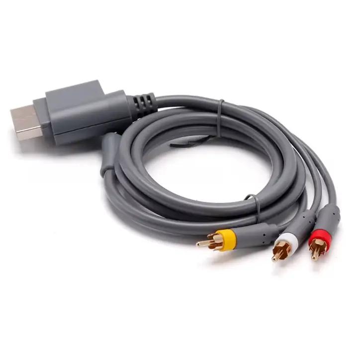 Pour Xbox360 câble AV Console de jeu contrôleur de jeu Audio vidéo connecter fil pour Microsoft