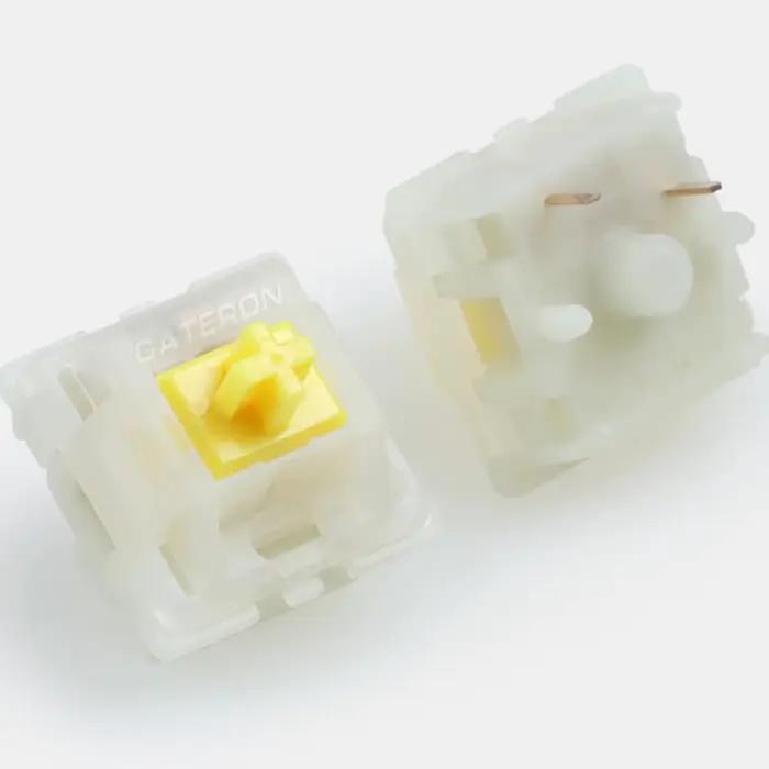 GATERON KS-3X1 V2 commutateurs Pro jaune laiteux