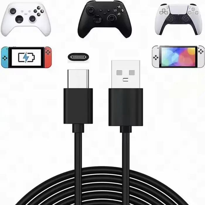 Câble USB 1M/2.75M Compatible pour contrôleur PS5