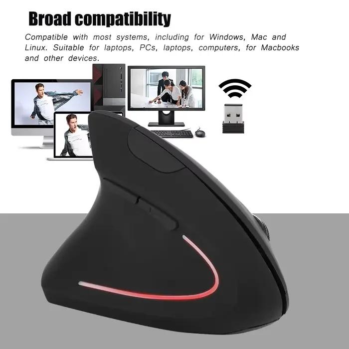 Souris sans fil 2.4GHz gaucher