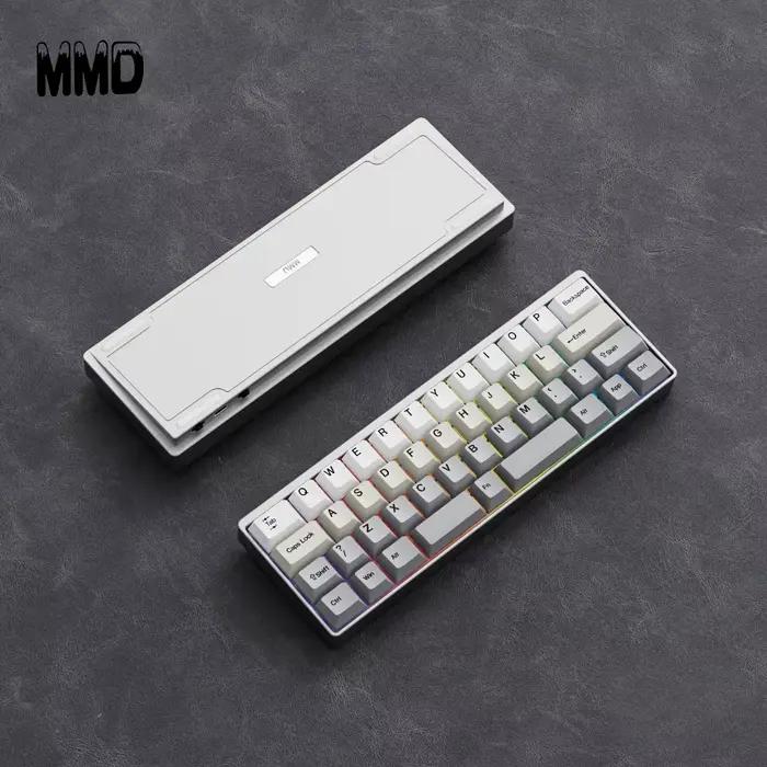 MMD KM40 clavier mécanique sans fil Tri-mode joint torique échangeable à chaud concepteur personnalisé 40% aluminium
