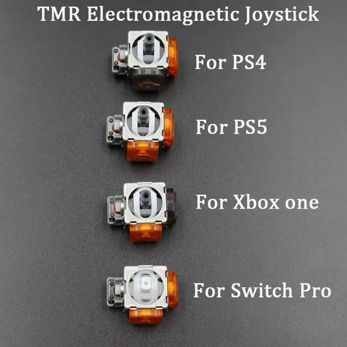 2 pièces pour PS4 PS5 Xbox One série Switch Pro contrôleur TMR Joystick électromagnétique 3D analogique bascule manette