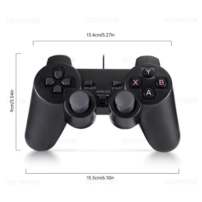 Manette de jeu USB filaire pour PS3