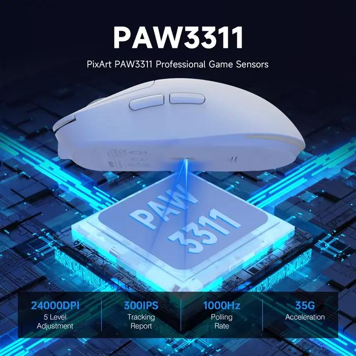 ATTACK SHARK x MAGIC-REFINER G6 Souris Gaming Sans Fil