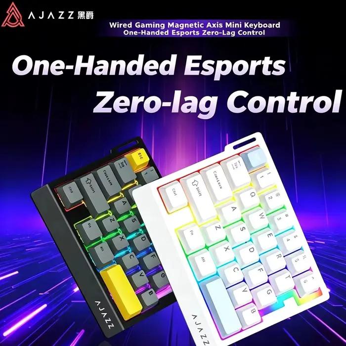 Clavier de jeu filaire AJAZZ à une main avec 29 touches