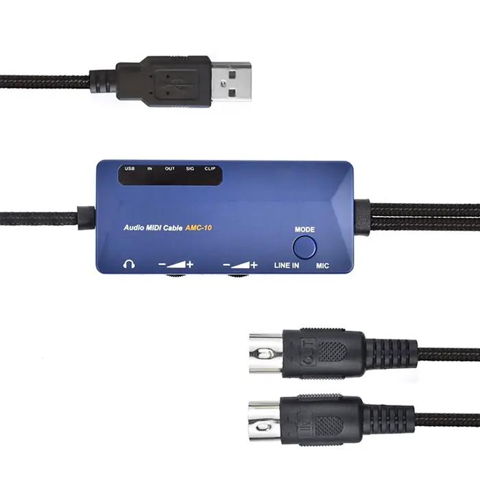 Câble adaptateur MIDI vers USB A DOREMiDi pour l'édition et l'enregistrement d'audio