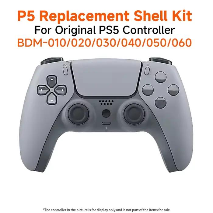 Manette DS5 grise, ensemble complet compatible avec BDM-010 020 030 040 050 060 - Accessoires de jeu modifiés DIY
