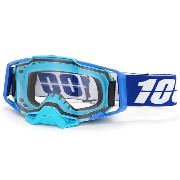 Lunettes de Moto lunettes de Motocross casque MX Moto Dirt Bike ATV Ski Sports de plein air verre Scooter Googles masque