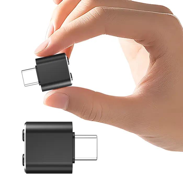 Moteur de souris en métal USB C avec bouton de commutation
