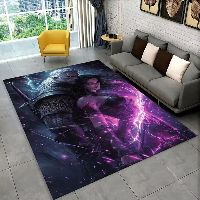 Tapis de jeu dessin animé The W-Witcher Geralt