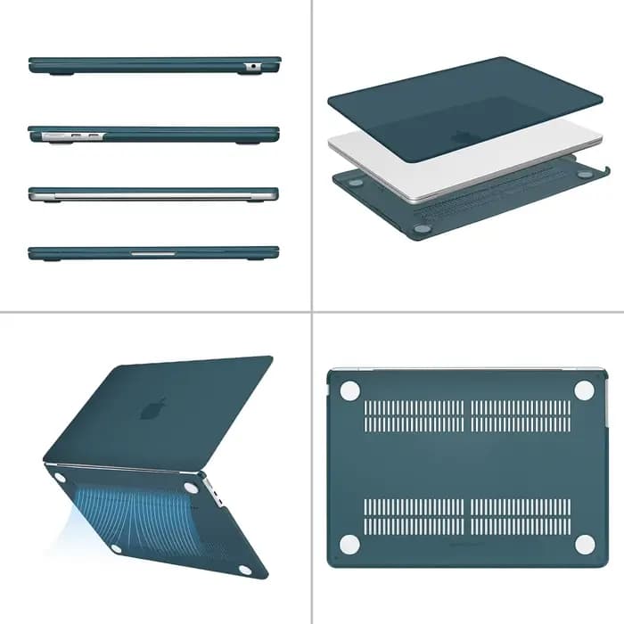 Coque pour MacBook Air 13 pouces M4 A3240 A3113 A2179 A2338 Air15 A3241 A3114 Funda pour Pro 14 16 A3112 A3185 A2779 A3403 A2485