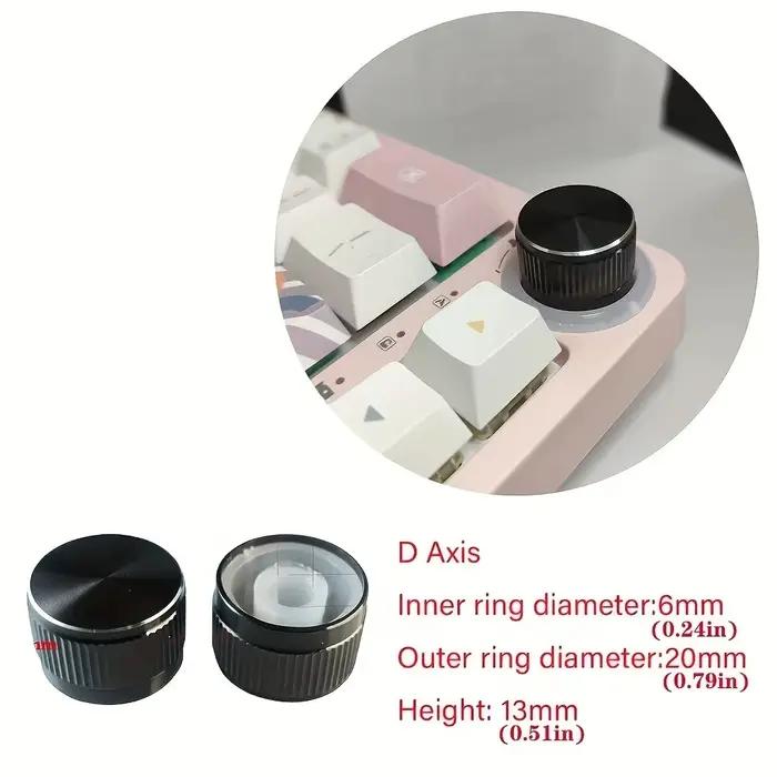 Bouton de volume rotatif pour clavier mécanique