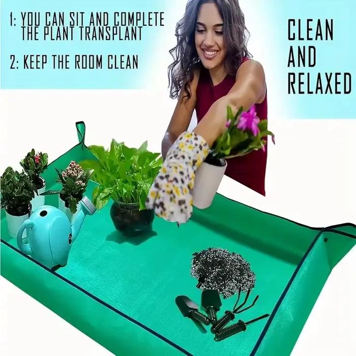 Tapis de jardinage, tapis à langer imperméable, épais, succulent, opération d'empotage, tapis de fleurs, fournitures d'outils de jardinage