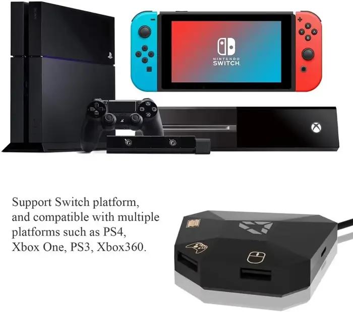 Keyboard and Mouse Adapter for Nintendo Switch