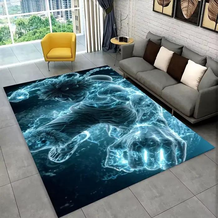 Tapis antidérapant classique One Piece Zoro pour salon