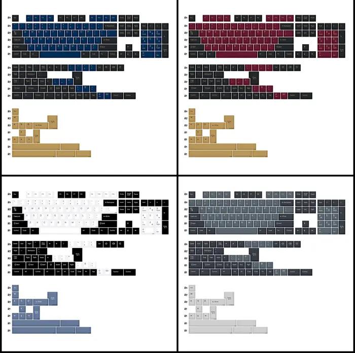 KBDiy-GBrosKeycap Double Shot Keycaps