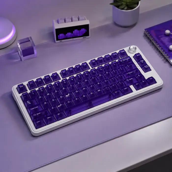 Nouvelles touches transparentes Cherry à axe croisé