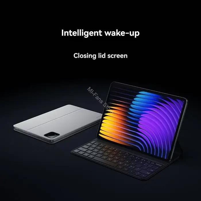 Étui clavier 100% original MIJIA Pad 7 pour Xiaomi Pad 7/7 Pro 11,2 pouces, réveil intelligent, sans fil, magnétique, protection en PU