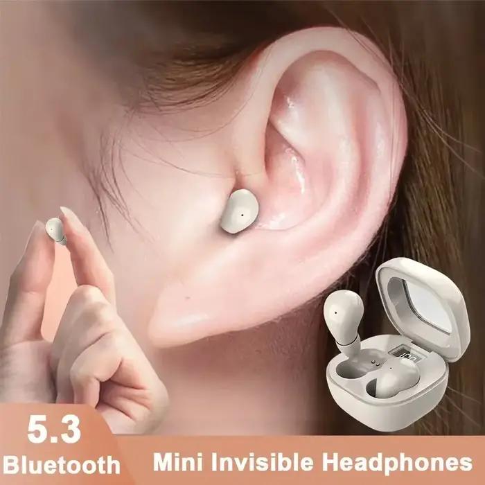 Bluetooth 5.3 écouteurs Mini casque Invisible TWS sans fil