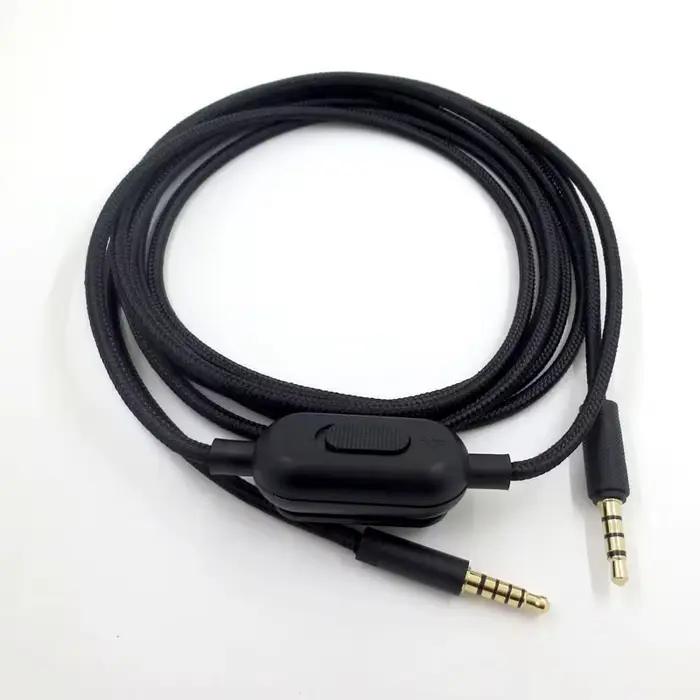 Câble de casque de jeu tissé
