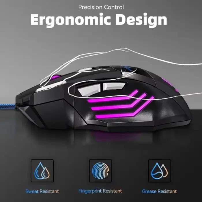 Souris de jeu filaire USB G6