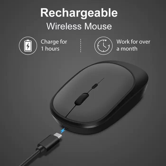 Souris sans fil rechargeable