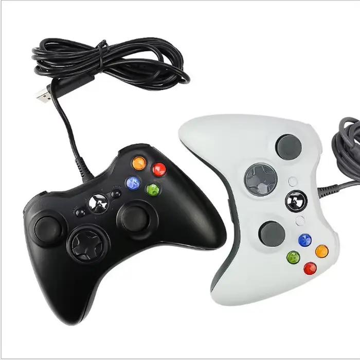 Contrôleur de jeu filaire USB supportant Xbox 360 et PC Windows 7 8 10 manette de jeu pour Steam occassions spéciales gaming confortable et personnalisable