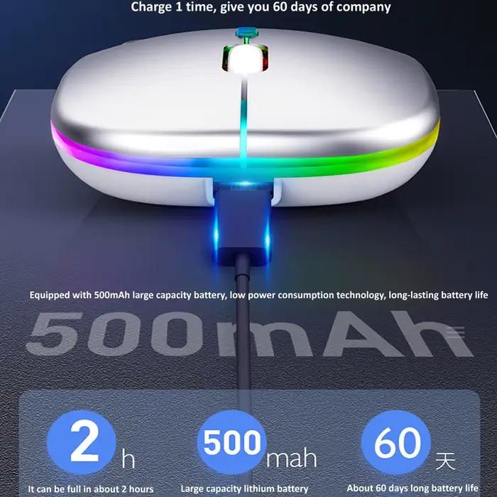 Souris sans fil Bluetooth 2.4G