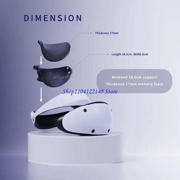 Coussinet arrière sangle tête confortable amélioré P9FA pour une répartition optimisée du poids VR2 ajustement