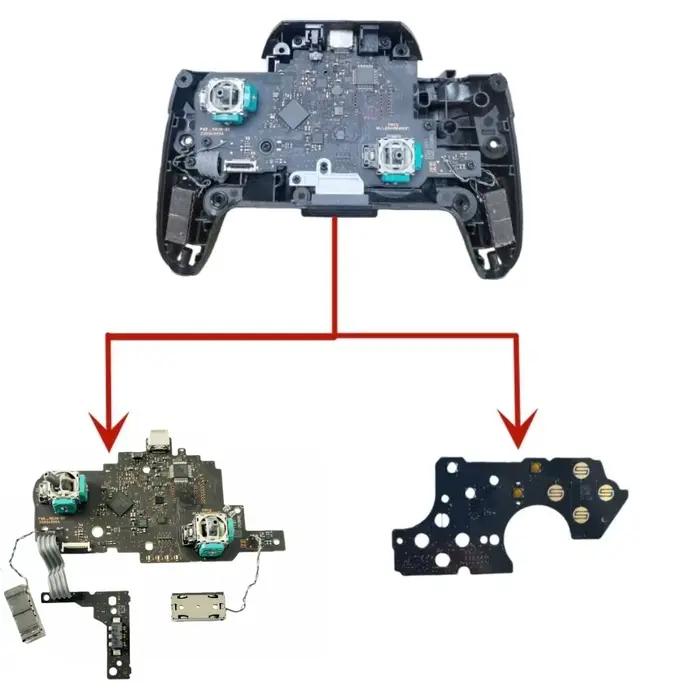 Pièce de rechange originale pour carte mère de manette Nintendo Switch Pro avec moteur