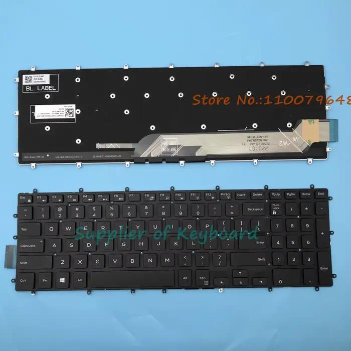Nouveau clavier anglais/espagnol/UK/portugais pour DELL Inspiron 17 7778 7779 7577 7773 7786 7790 2 en 1