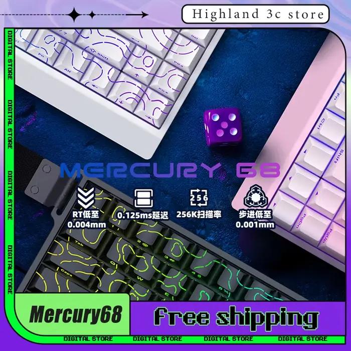 Mercury68 clavier interrupteur magnétique IROK Carotmas Mercury 68