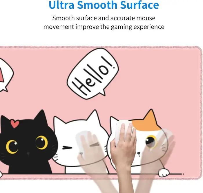 Tapis de souris de jeu chat chatons