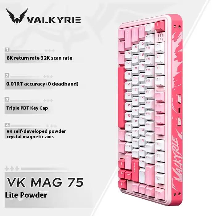 VALKYRIE VK MAG 75 clavier mécanique à interrupteur magnétique 8000Hz taux de navigation 0.01RT