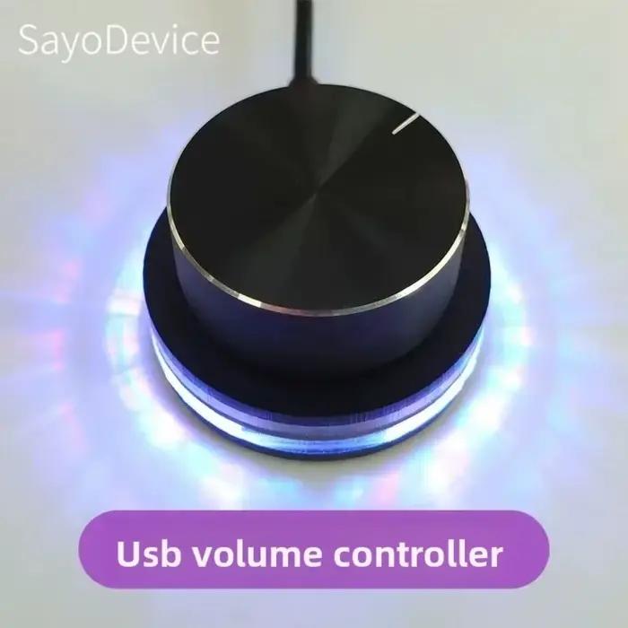 E1 Contrôleur de volume personnalisé 2.4G Bluetooth Filaire Bouton multifonctionnel Prise en charge des raccourcis Mini