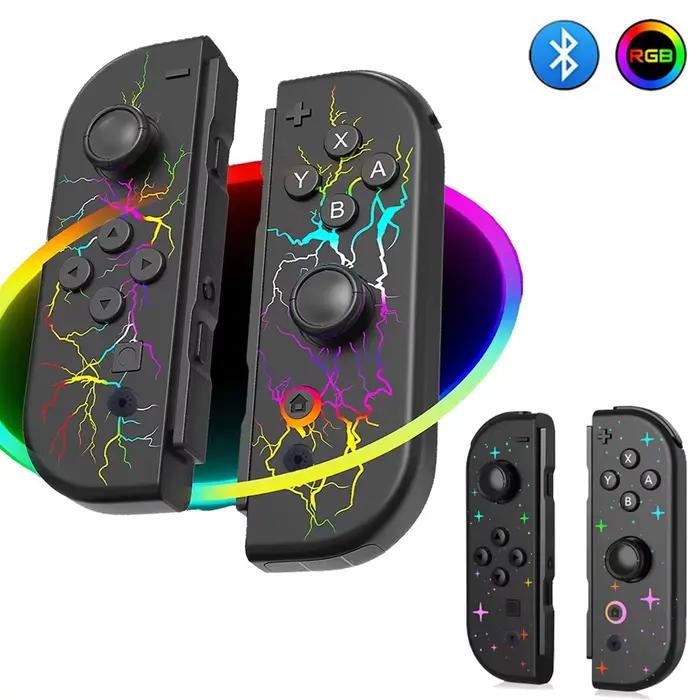 Contrôleur de manette de jeu sans fil RGB JoyCon L/R