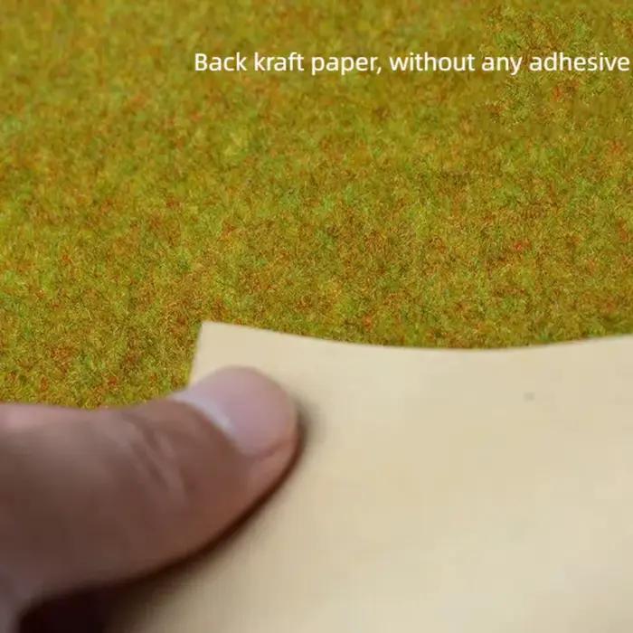 Tapis d'herbe artificielle 41x100cm pour bricolage, micro-paysage, décoration de jardin, modèle de scène, simulation de gazon de jardin