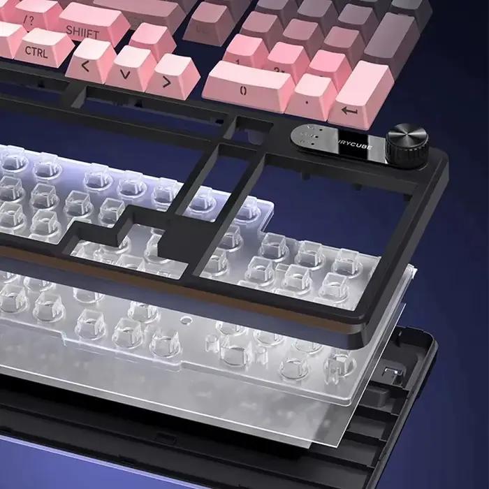 Clavier filaire silencieux pour jeux