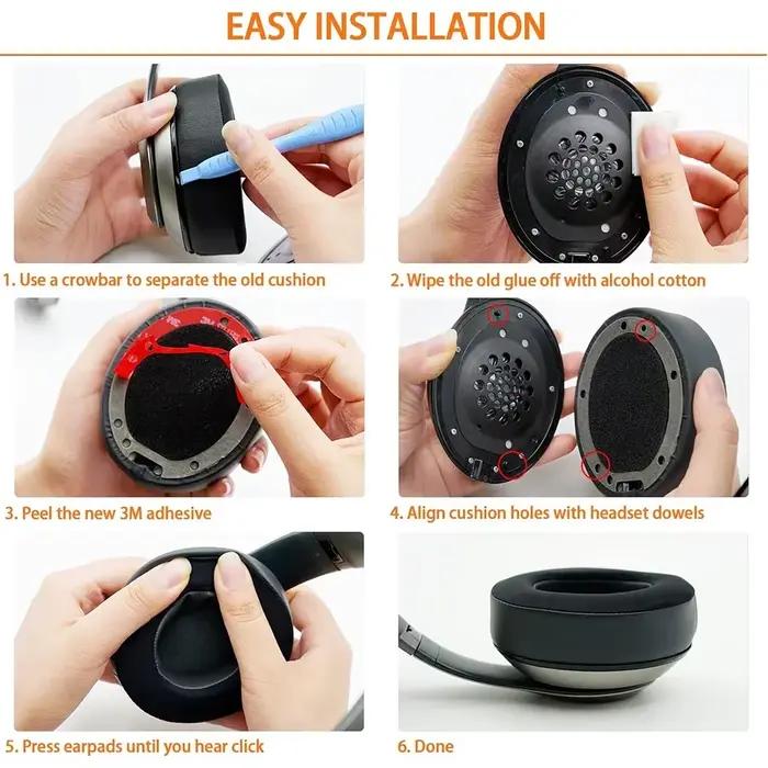 Cooling Gel Replacement Ear Pads Cushions for Beats Studio 2