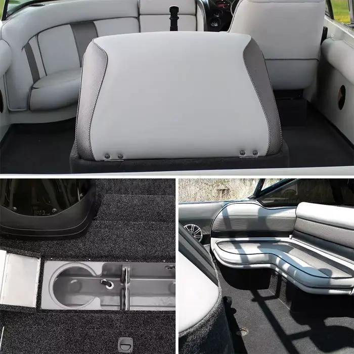 Tapis de sol marin antidérapant 2M X 3M en feutre pour bateau, pont, cabine, sous-couche de yacht