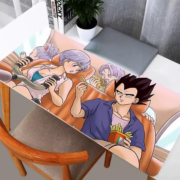 DBZ Dragon Ball Bulma tapis de souris Anime accessoires de jeu grand