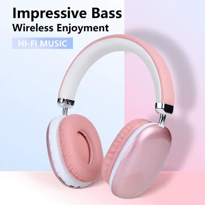 Casque sans fil rose B40 Bluetooth 5.3