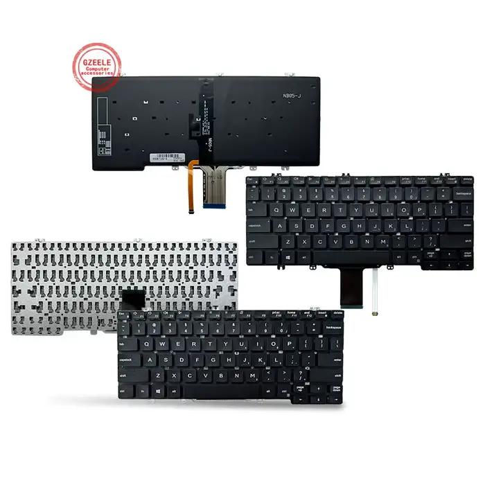 Clavier d'ordinateur portable anglais américain pour Dell Latitude 3300 5200 5300 7200 7300 3301 7290 5310 7301 E7300 E5300 5300 2-en-1 P97G