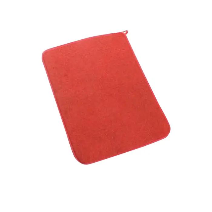 Tapis de vaccage de la Vaisselle en Microcarence Absorbant, Polymères de Comptoir de Cuisine, Serviette à vaccage Rapide, Réutilisable, Degré de Chaleur, 40x30cm