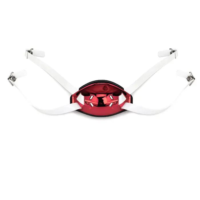 Chinstraps de Football américain avec boucles à dégagement rapide, protections de menton chromées, protection de menton de Rugby